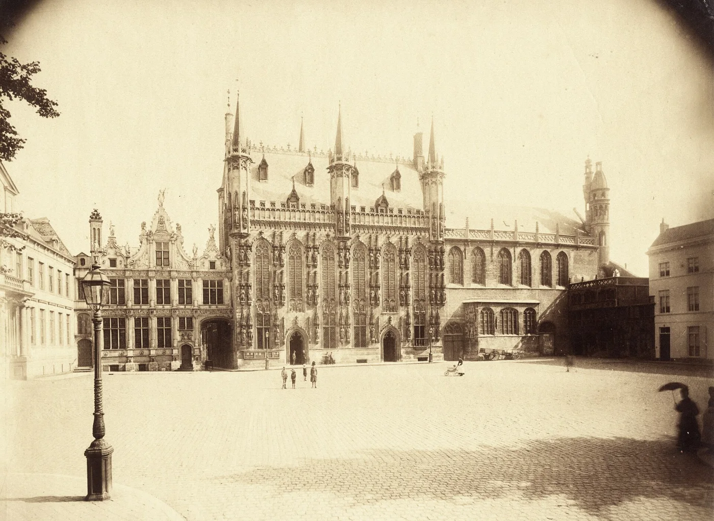 The Burg square, circa 1900