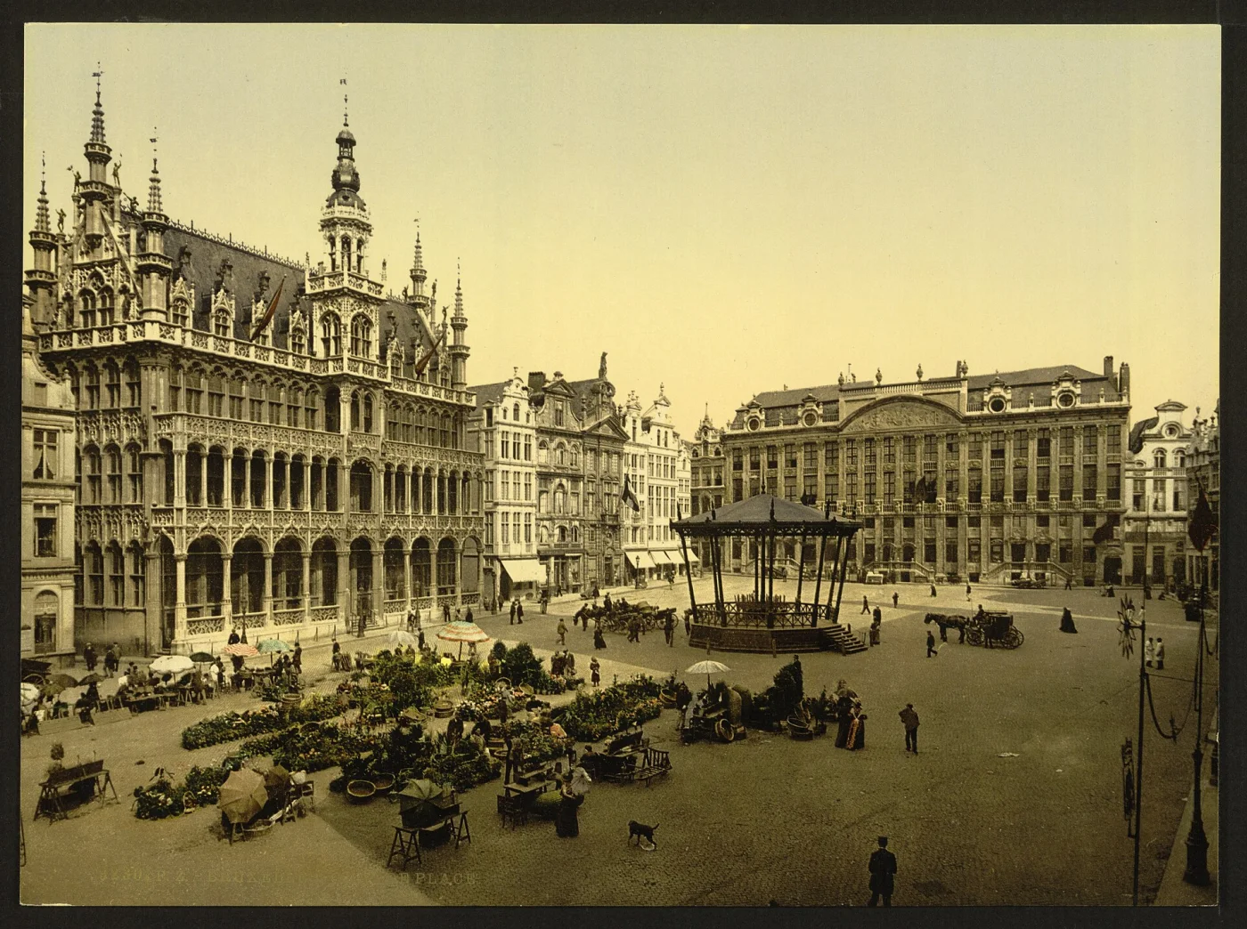 The Grand-Place and the town hall