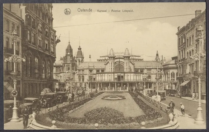 El Kursaal y la avenida Leopold
